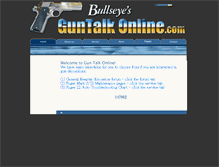 Tablet Screenshot of guntalk-online.com